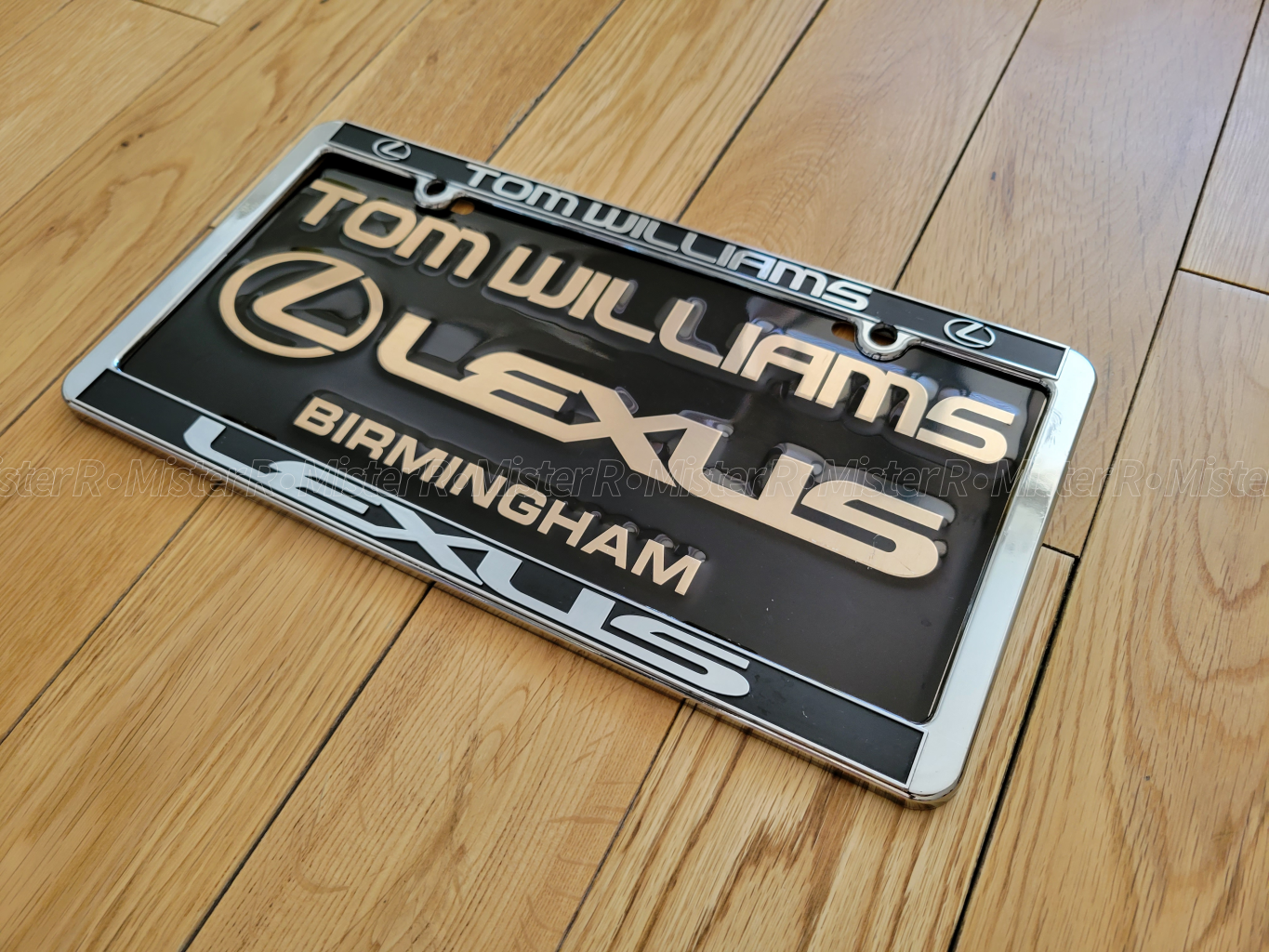 Tom Williams LEXUS - License Plate + Frame - Birmingham, Alabama - Dealer Issued