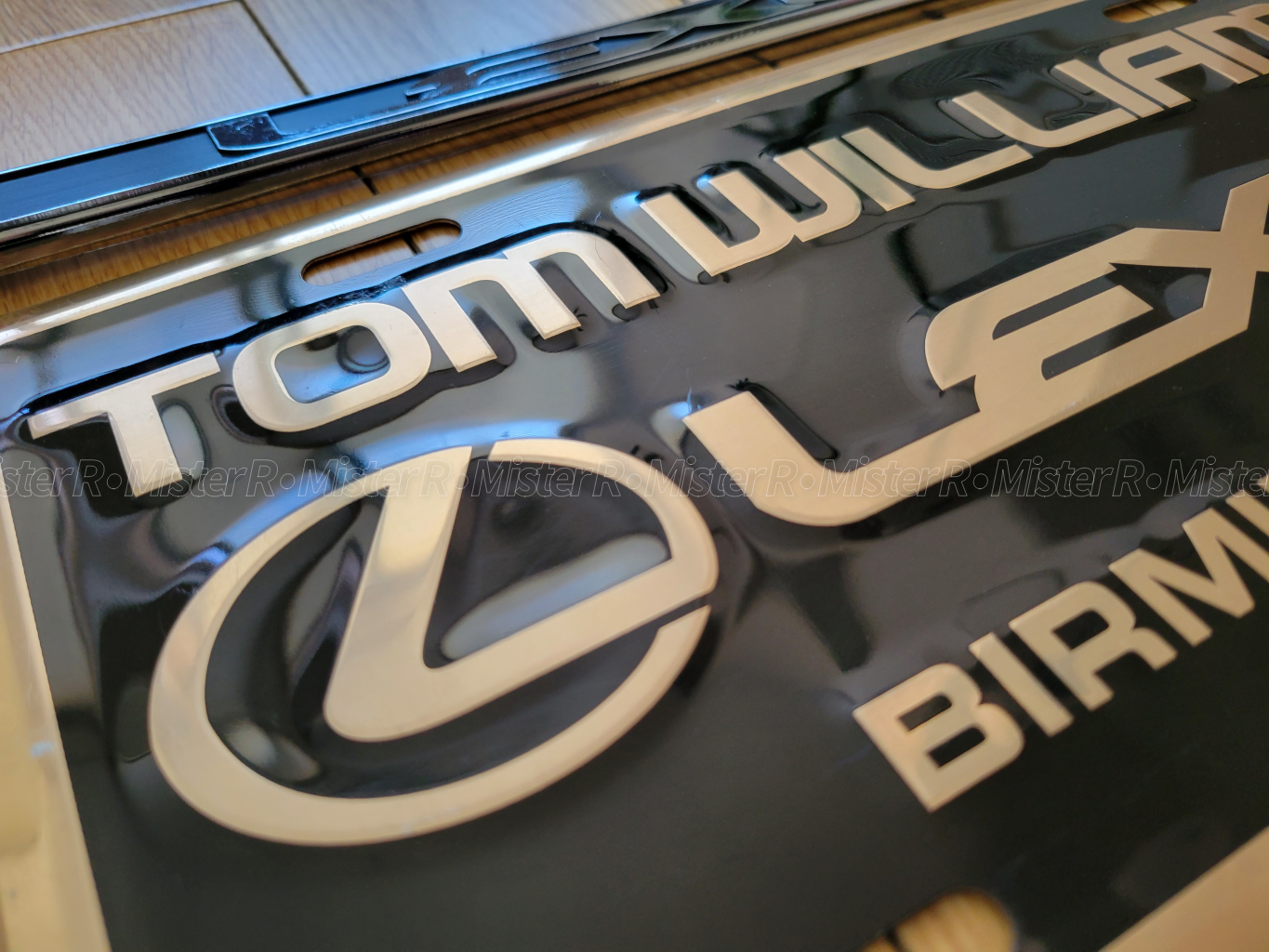 Tom Williams LEXUS - License Plate + Frame - Birmingham, Alabama - Dealer Issued