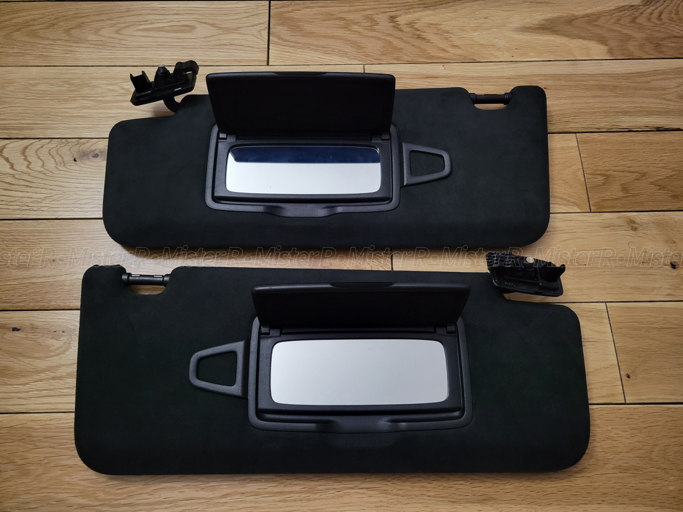 Mercedes-Benz AMG - Sun Visor Set - Black Left/Right - 9H93 - #A2228109300 #A2228109400