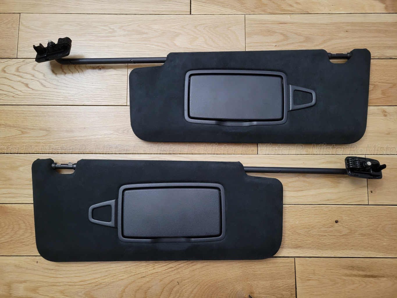 Mercedes-Benz AMG - Sun Visor Set - Black Left/Right - 9H93 - #A2228109300 #A2228109400