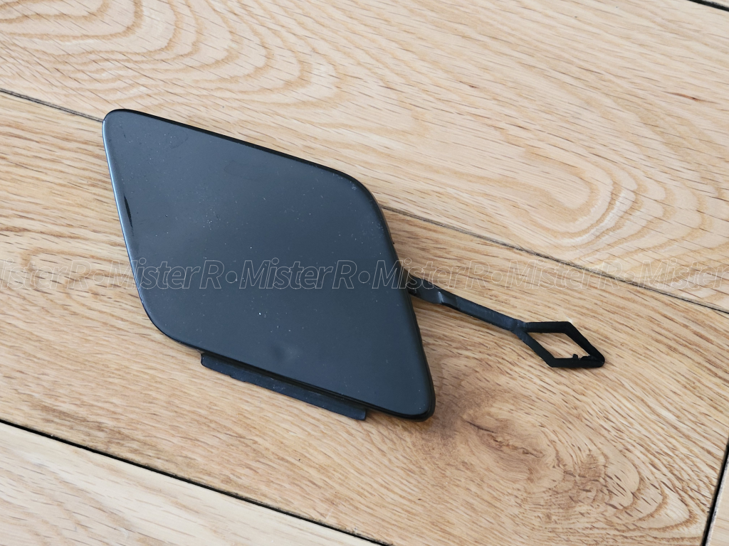 BMW F10 - 5 Series - Front Towing Eye Cover/Tow Hook Cap - Jet Black - Used OER - #51117332838