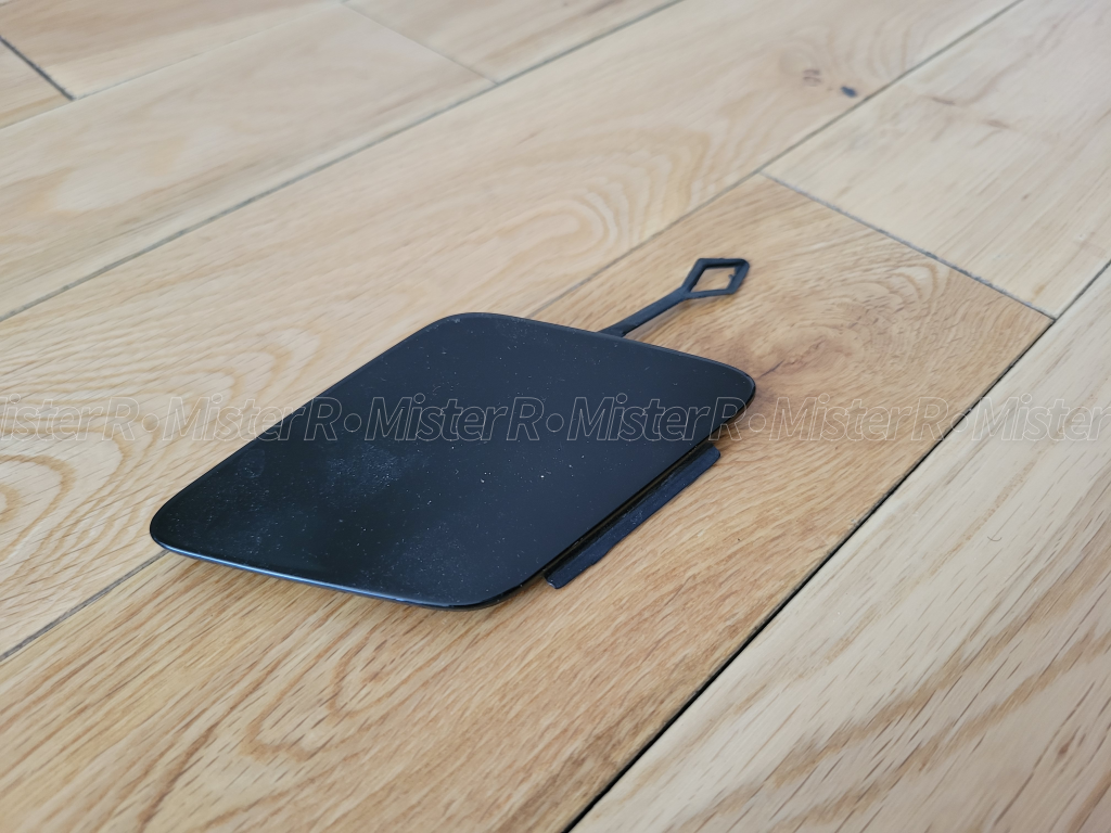 BMW F10 - 5 Series - Front Towing Eye Cover/Tow Hook Cap - Jet Black - Used OER - #51117332838