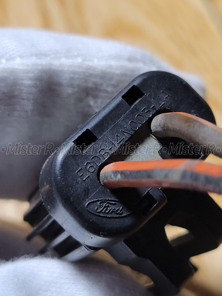 Ford 2-Pin Connector Pigtail Harness - Blower Motor - Used OE - #E6DB-14489-ALA