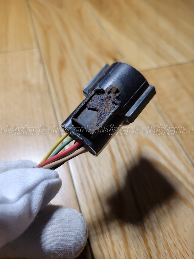 Ford 8-Pin Connector Pigtail Harness - Used OE - #F4SB-14489-P