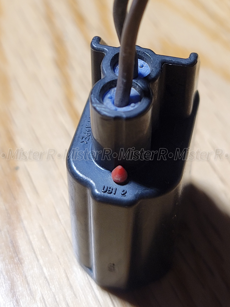 Ford 2-Pin Connector Pigtail Harness - Side Marker Lamp - Wheel Speed/ABS - #1U2Z-14S411-BEC