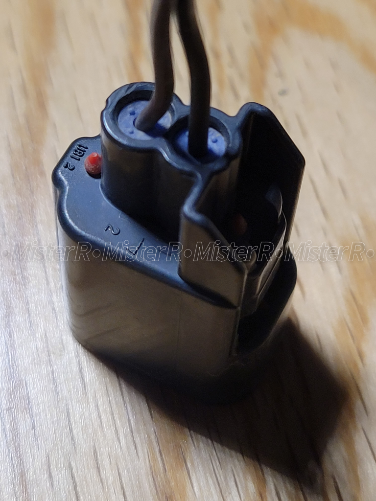 Ford 2-Pin Connector Pigtail Harness - Side Marker Lamp - Wheel Speed/ABS - #1U2Z-14S411-BEC