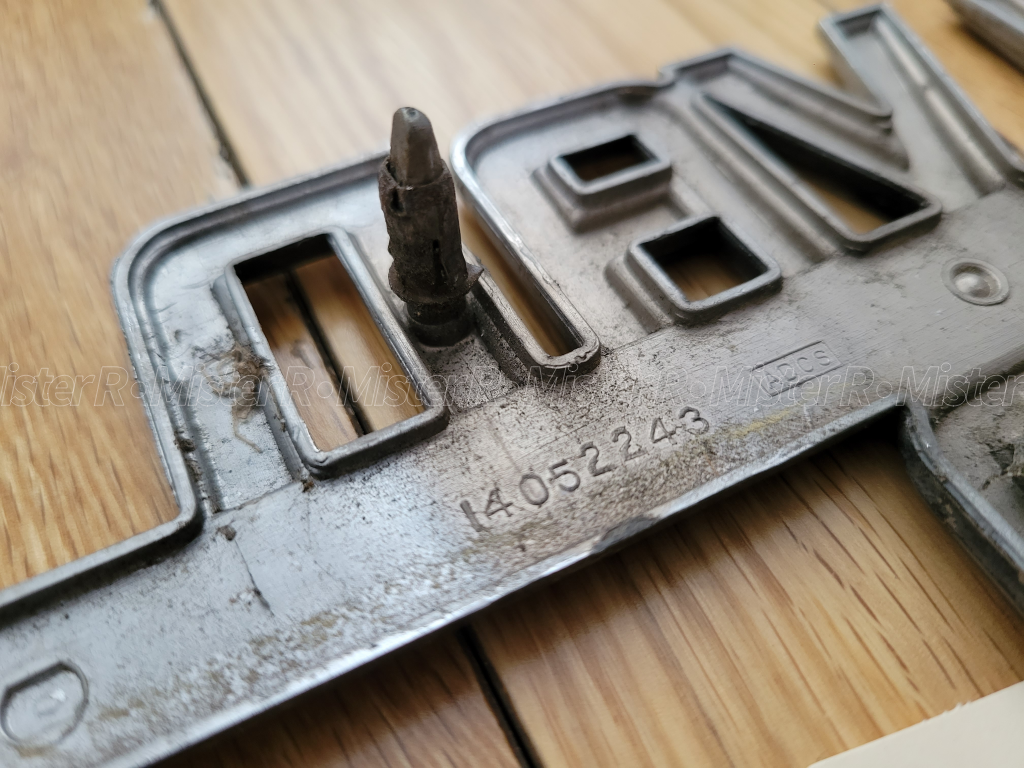 Chevrolet Van 30 - Fender Emblem - Chevy G10 G20 G30 - Used OE #14052243 (#14060365)
