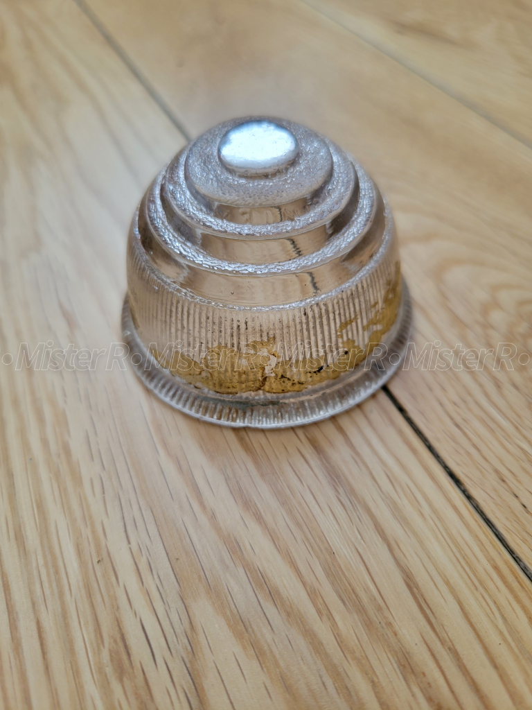 Renault Dauphine - Turn Signal Lamp Clear Glass Housing - R1090 Gordini Ondine