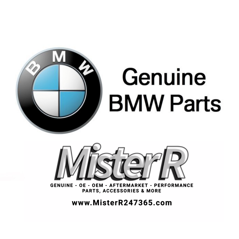 BMW - E60 M5 Fender Grille Emblems - Set of 2 - Left/Right Genuine OE #51137898311