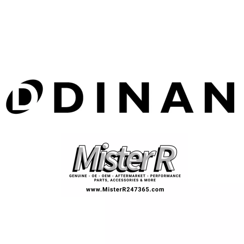 DINAN Brushed Stainless Steel License Plate Frame - Genuine Dinan Motorsports