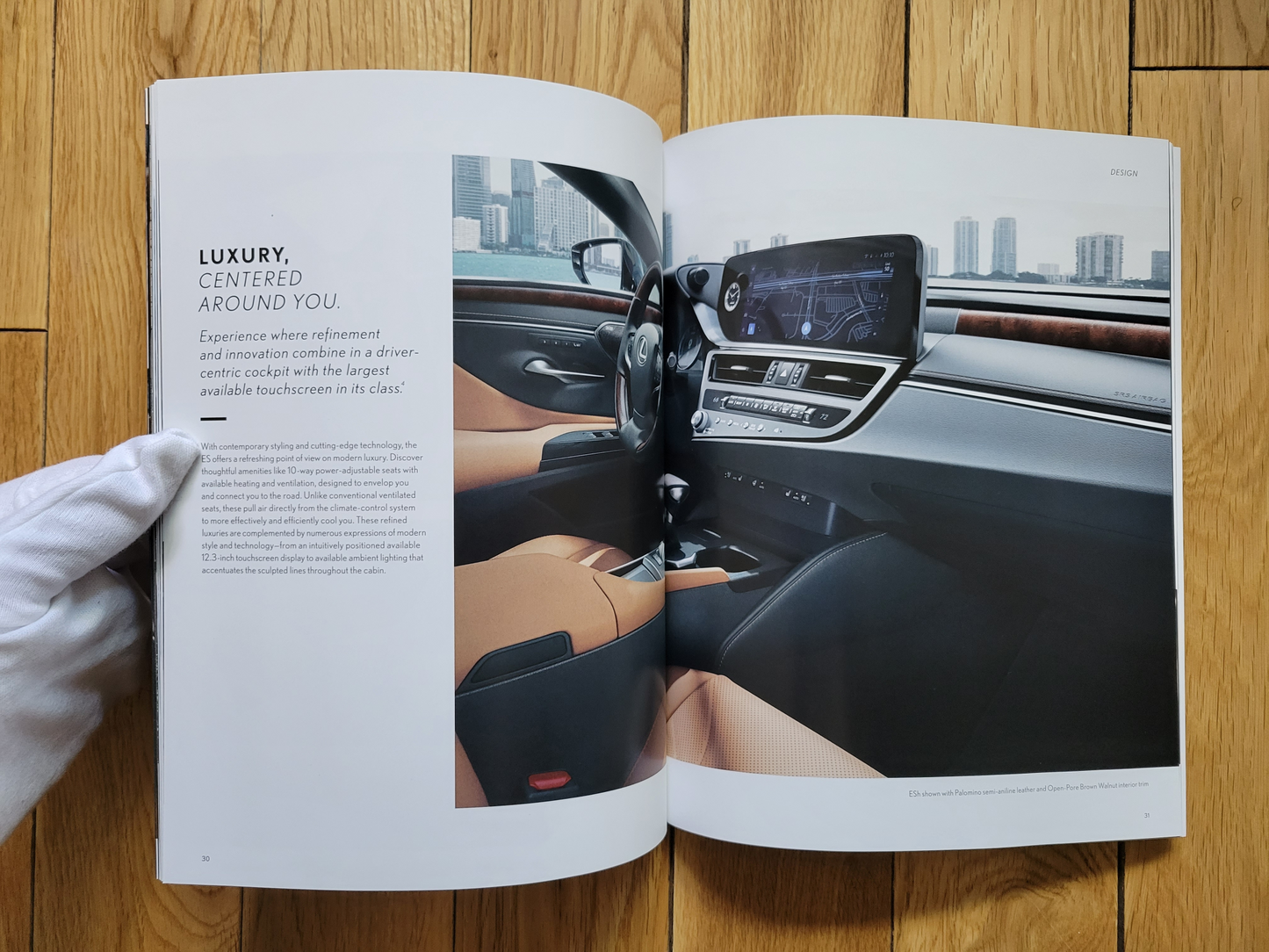 2023 Lexus ES - 250 300 300h 350 - Sales Brochure - Original US Dealer Catalog