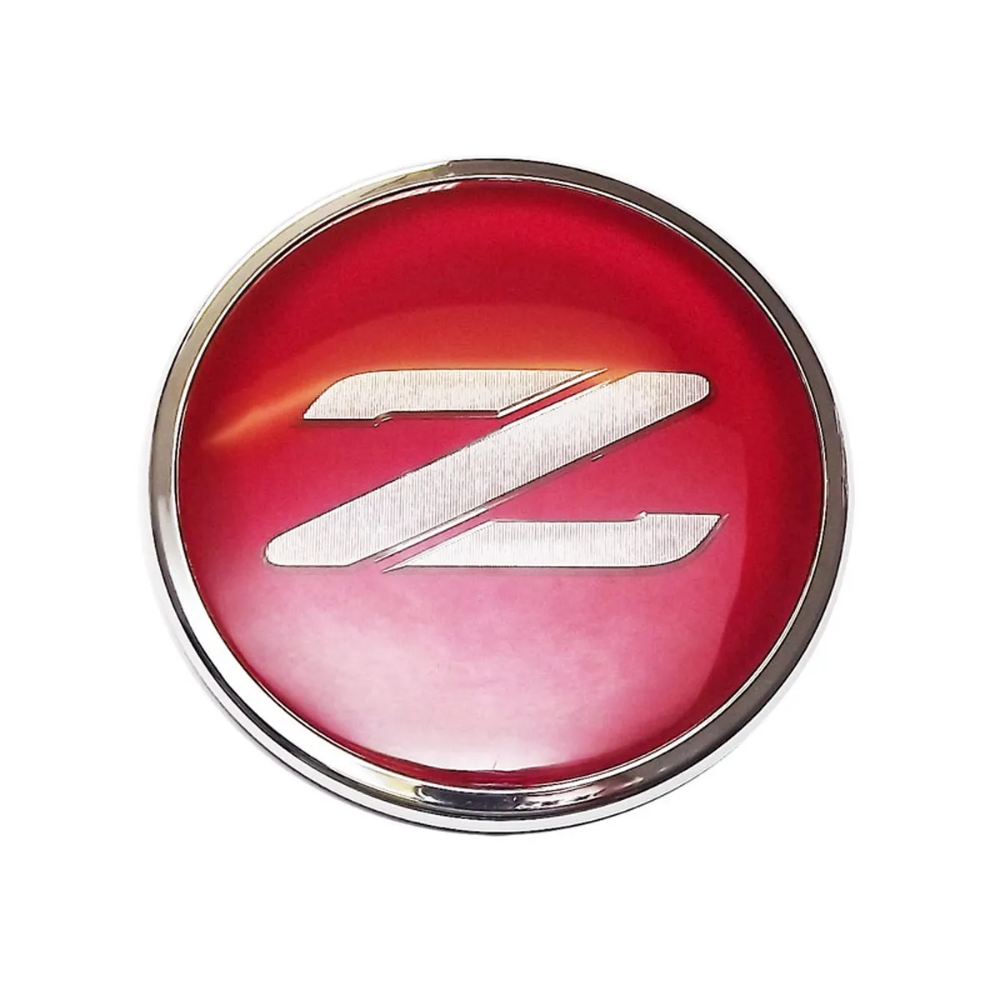 Nissan 300ZX - Front Nose Panel 'Z' Emblem - Genuine JDM OE - Black #62889-40P00 - Red #62889-VP100 - Fairlady Z32