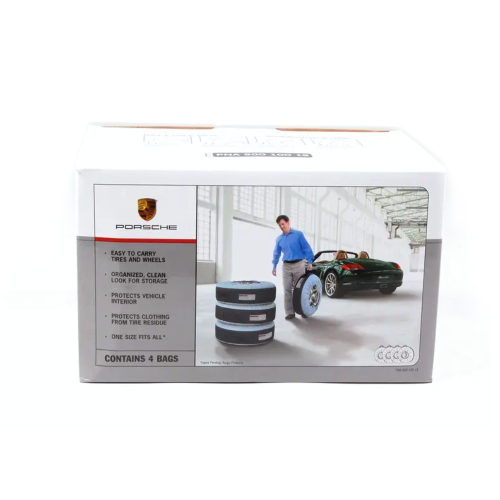 Porsche OE Tire Totes - Set of Four - Storage Bags - Cayenne 718 911 GT2 GT3 GT4 - #PNA50010019