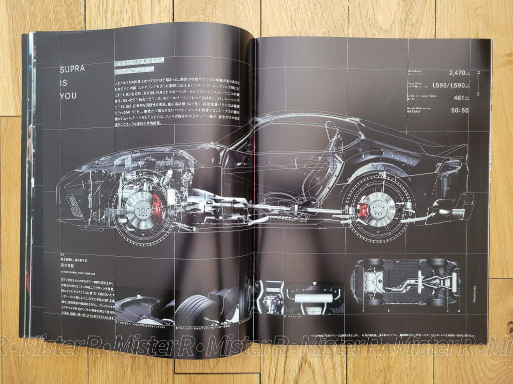 2019 Toyota GR Supra - Original JDM Sales Brochure/Catalog - MK5 MKV A90 A91 J29