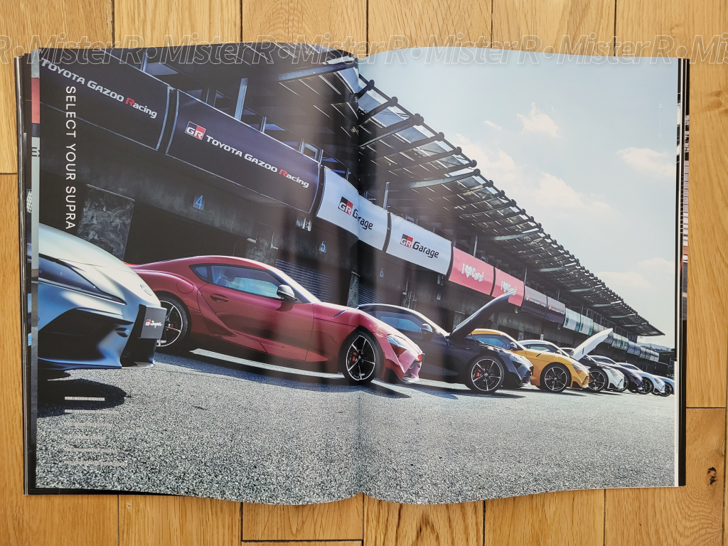 2019 Toyota GR Supra - Original JDM Sales Brochure/Catalog - MK5 MKV A90 A91 J29