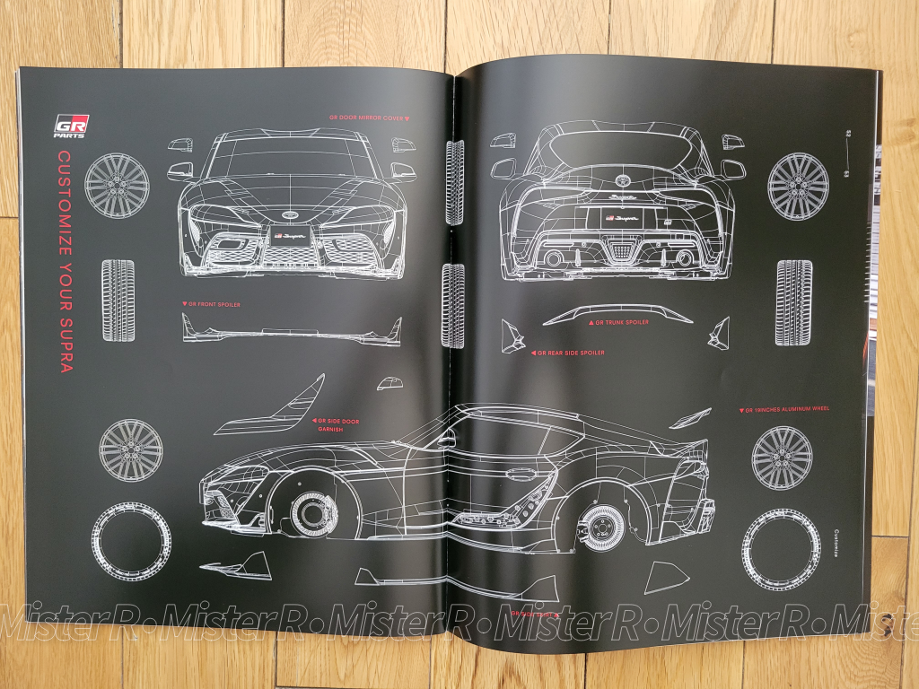 2019 Toyota GR Supra - Original JDM Sales Brochure/Catalog - MK5 MKV A90 A91 J29