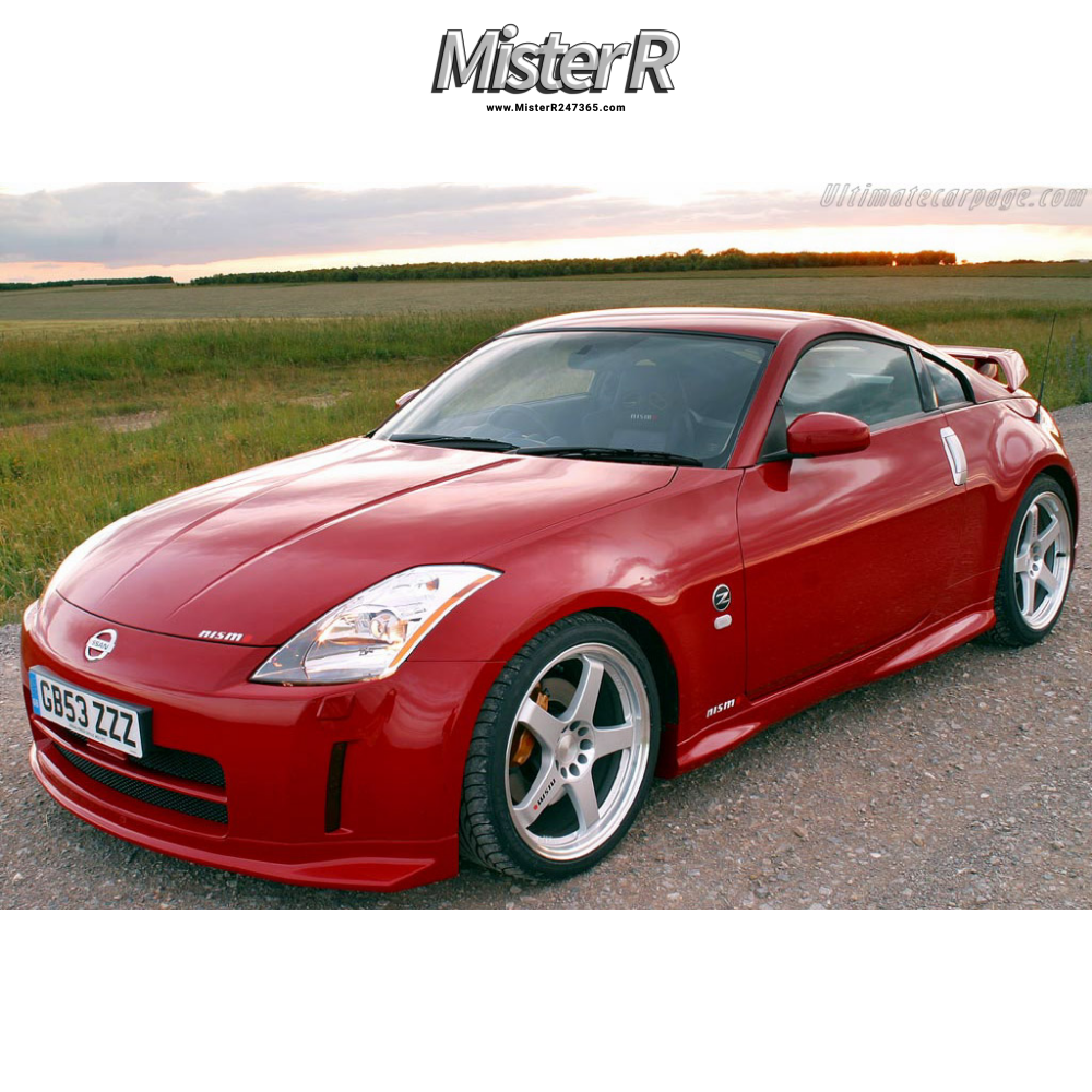 Nissan Z33 350Z - JDM Sun Visor Set - Grey Left/Right - Fairlady Z - #96400-CF51A + #96401-CF51A