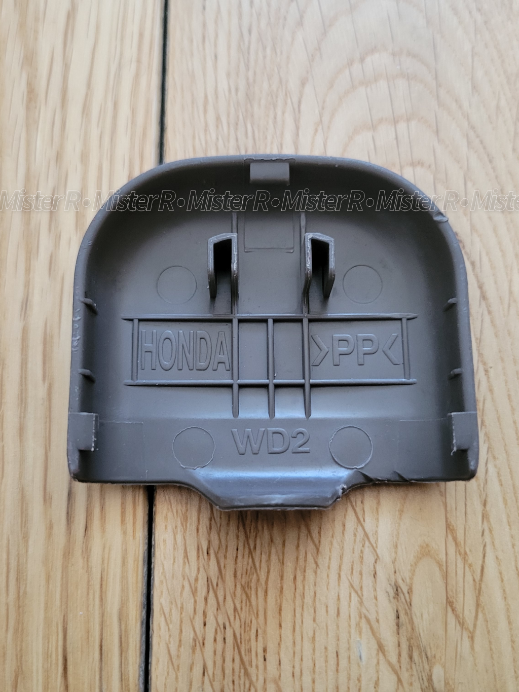 Honda - Front Seat Rail/Track Bolt Cover - Taupe - OE Trim Cap #81196-S04-000ZF