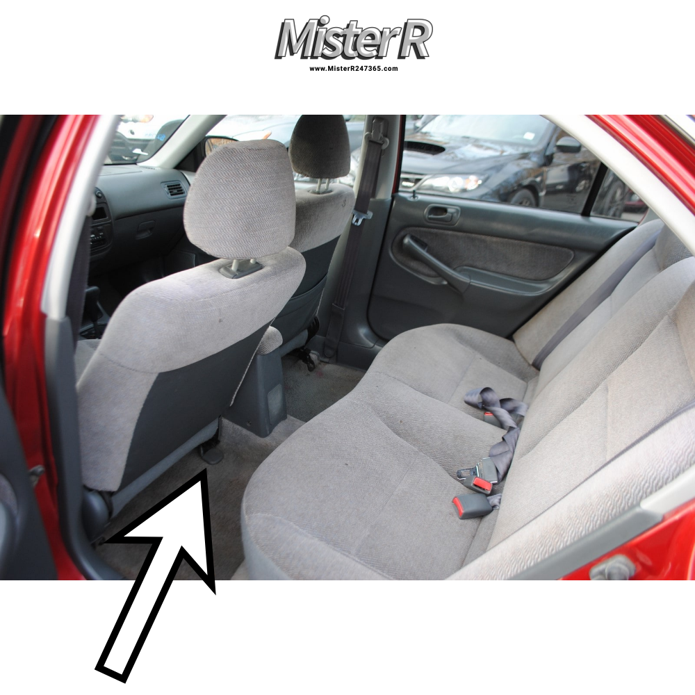 Honda - Front Seat Rail/Track Bolt Cover - Taupe - OE Trim Cap #81196-S04-000ZF