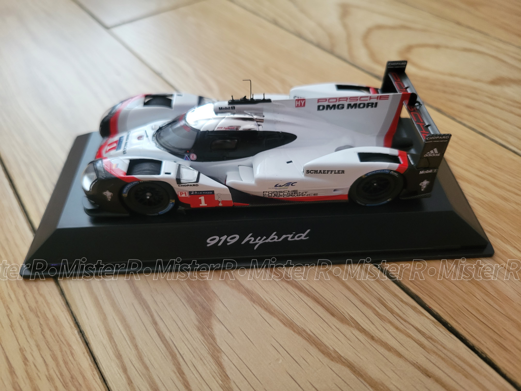 2017 Porsche 919 Hybrid - LMP1 24h LeMans - Spark 1:43 Scale Model - #WAP0209190J