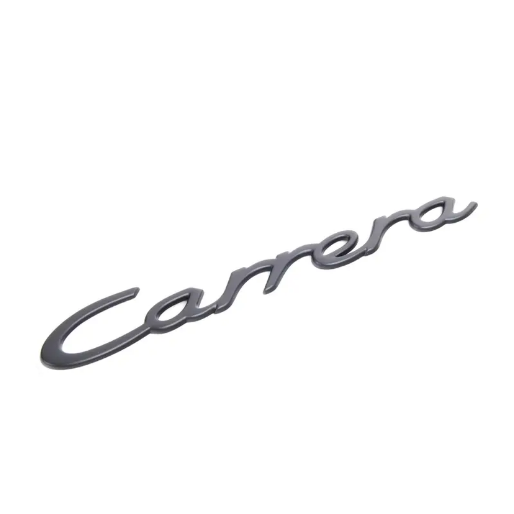Porsche 911 993 - Carrera Script Rear Emblem - Rally Black - #9935592370070C