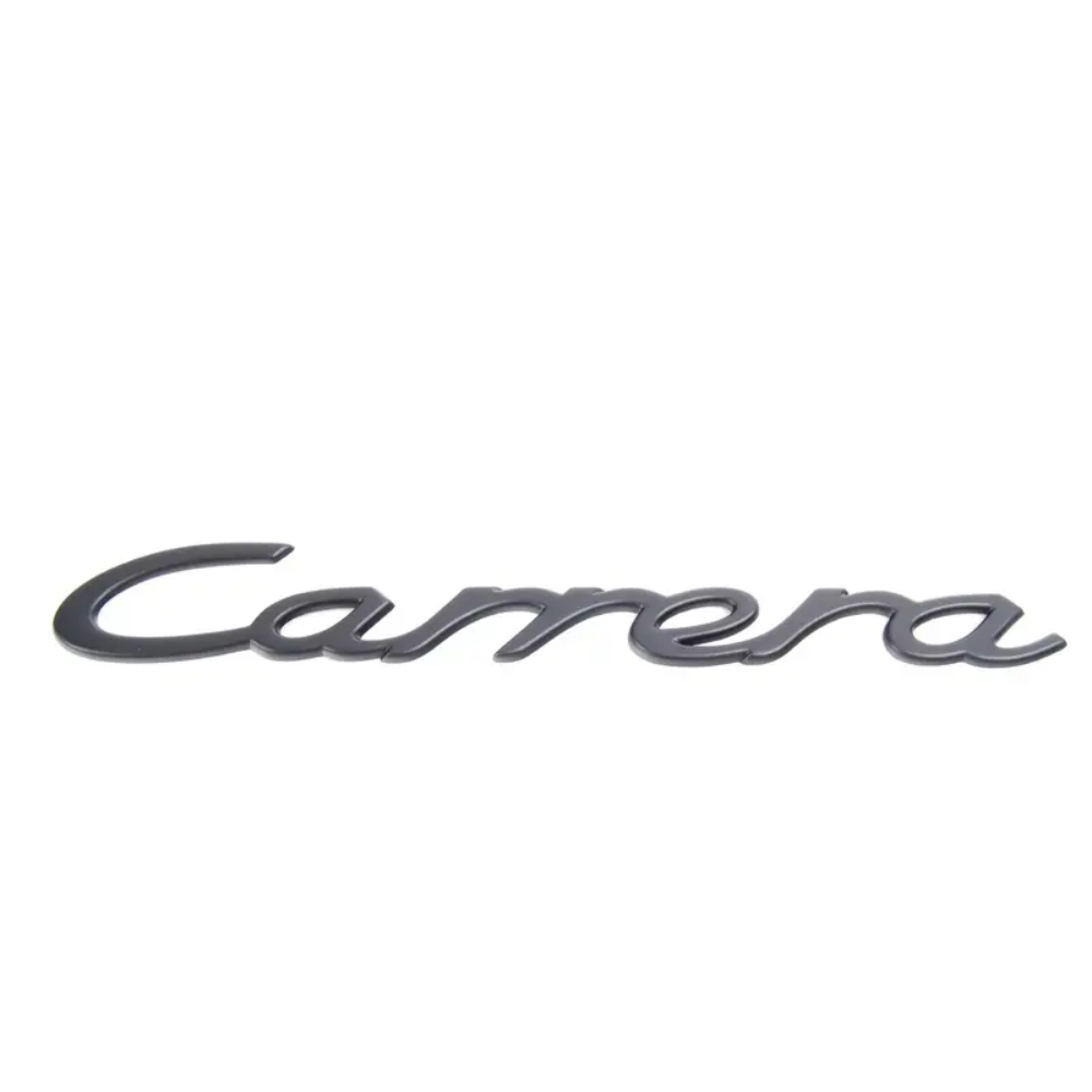 Porsche 911 993 - Carrera Script Rear Emblem - Rally Black - #9935592370070C