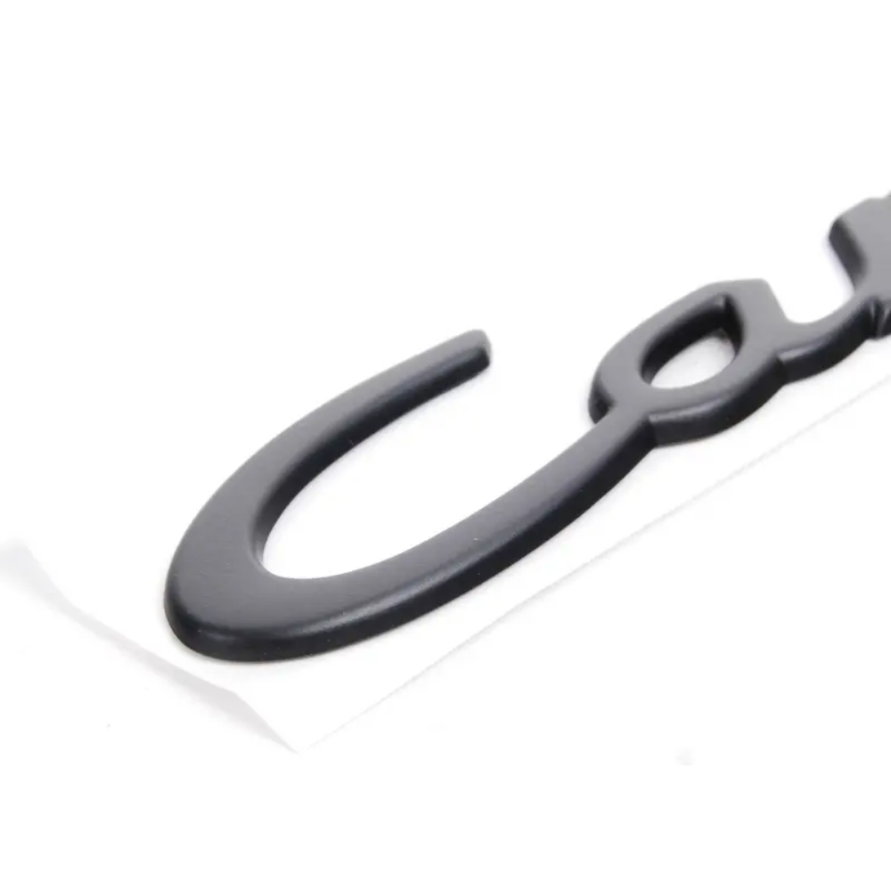 Porsche 911 993 - Carrera Script Rear Emblem - Rally Black - #9935592370070C