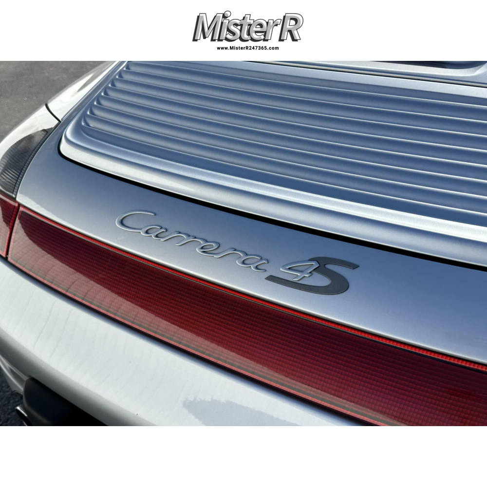 Porsche 996 Grey "S" Emblem - 911 Carrera 4S - C4S - #99655924300D04