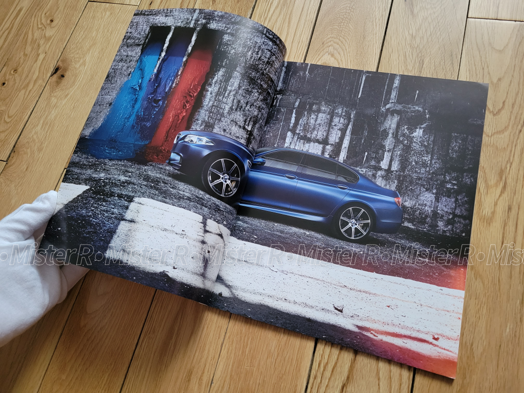 BMW F10 M5 - Japan Sales Brochure/JDM Dealer Catalog - S63 M Performance V8