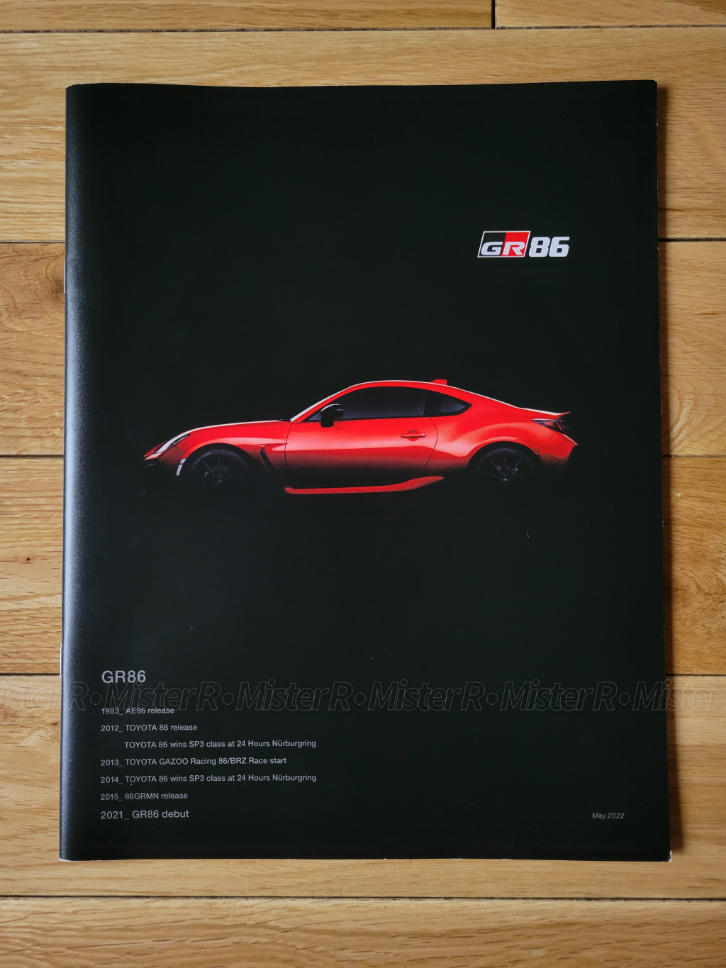 2022 Toyota GR86 - Original JDM Sales Brochure/Catalog Set - BRZ FR-S FT86 GT86