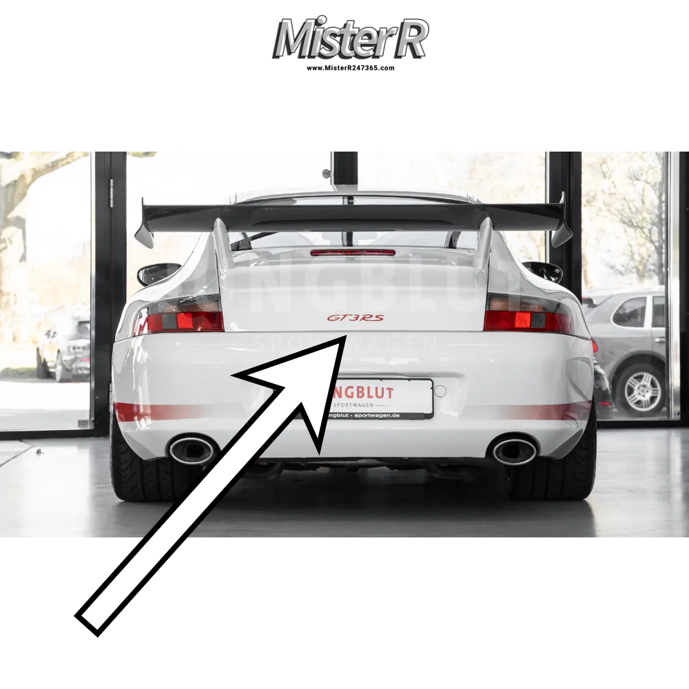 Porsche - 996 GT3 RS Decal - Guards Red - New OE 911 - #99655923795