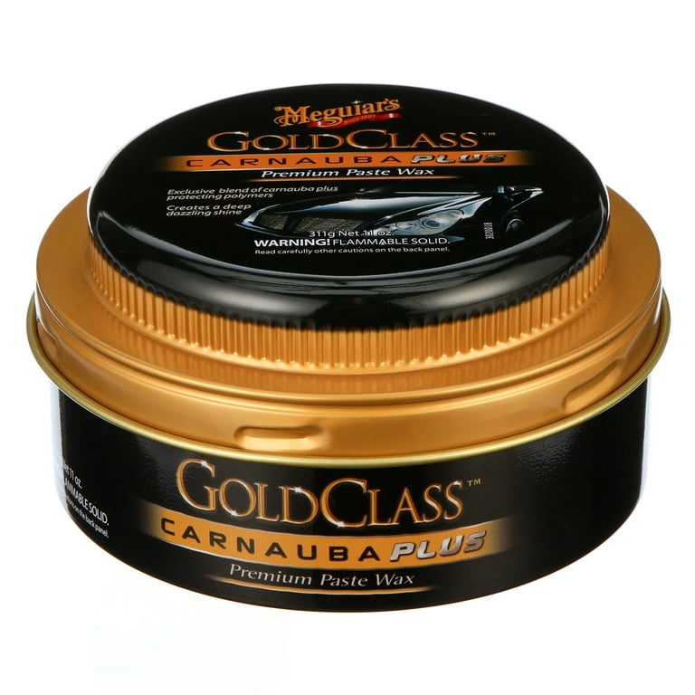 Meguiar's Gold Class Carnauba Plus Premium Paste Wax - 11 Oz. Tin - #G7014J