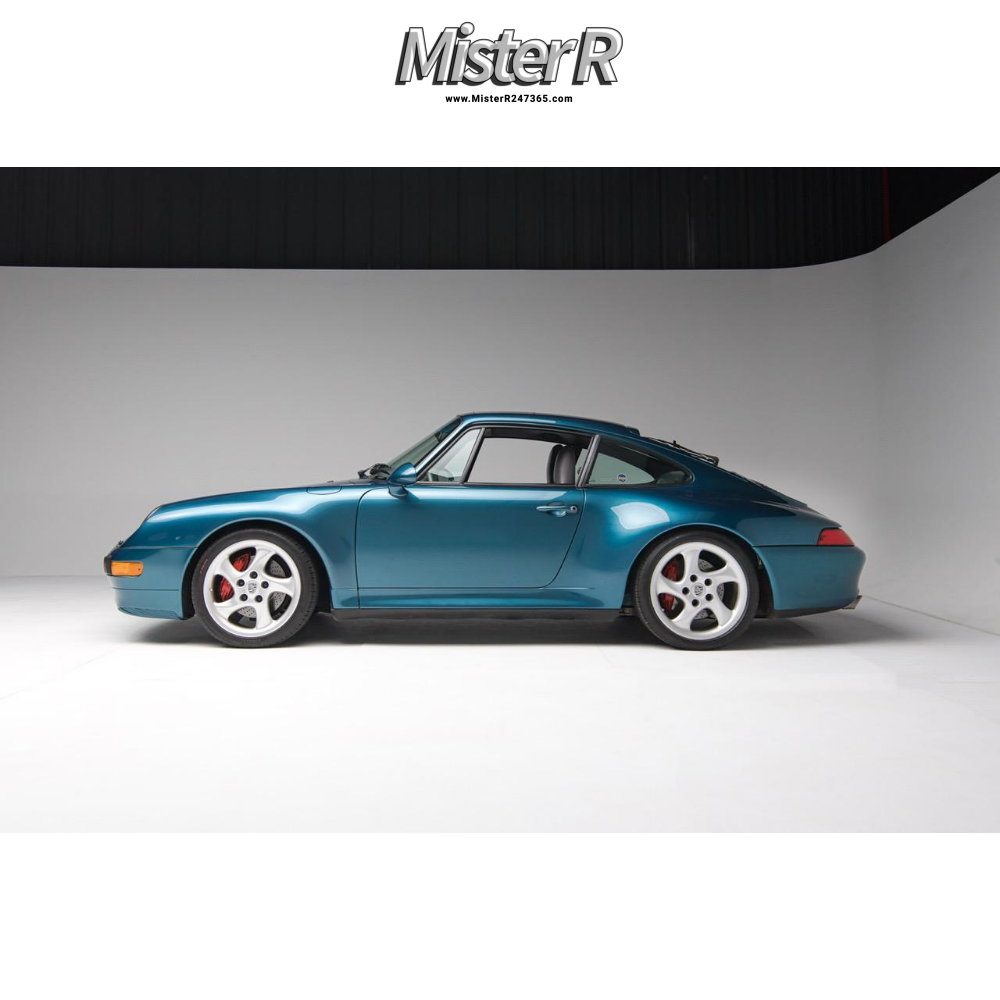 Porsche 993 Silver "4" Emblem - 911 Carrera 4S - C4S - #993559241014PU