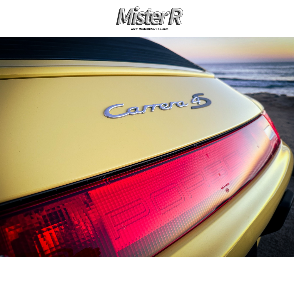 Porsche 993 Silver "4" Emblem - 911 Carrera 4S - C4S - #993559241014PU