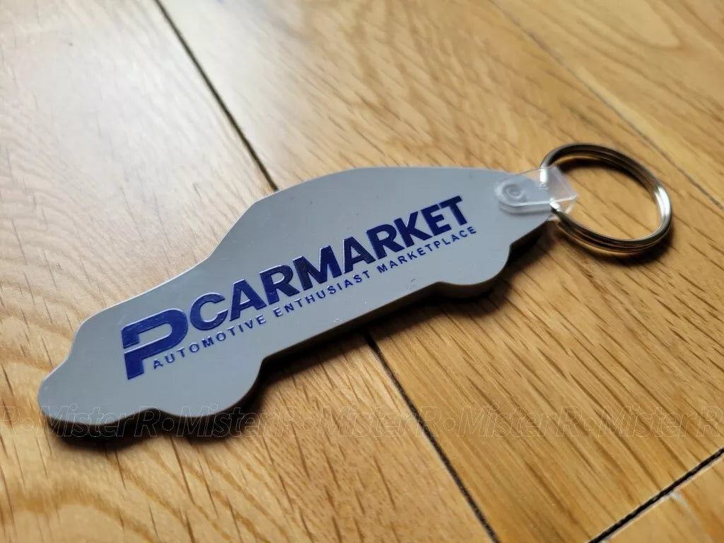 PCARMARKET - Porsche 911 Targa Keychain - Lifestyle Key Fob/Charm - PCar Market