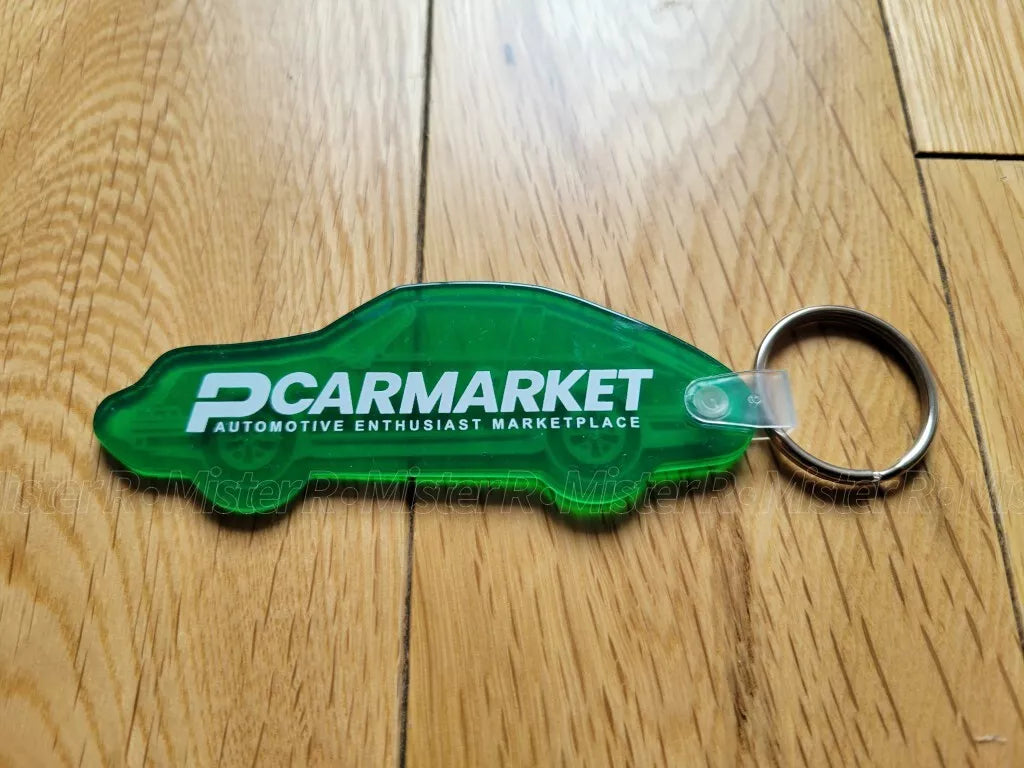PCARMARKET - Porsche 911 Targa Keychain - Lifestyle Key Fob/Charm - PCar Market