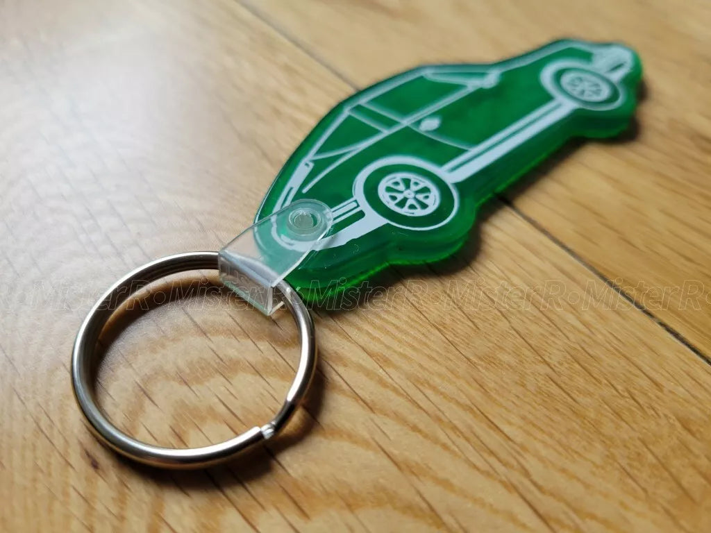 PCARMARKET - Porsche 911 Targa Keychain - Lifestyle Key Fob/Charm - PCar Market
