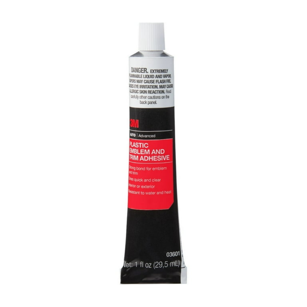 3M - Plastic Emblem and Trim Adhesive - 1 oz Tube - #03601