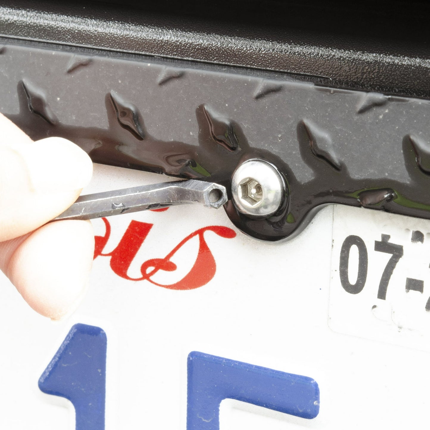 License Plate Frame Mounting Kit - 41 Piece - Anti-Theft Stainless Steel Hardware Fastener Set