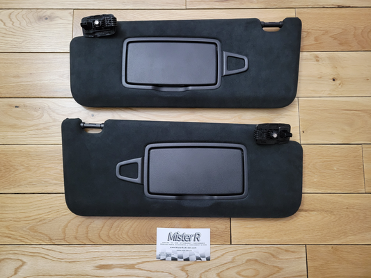 Mercedes-Benz AMG - Sun Visor Set - Black Left/Right - 9H93 - #A2228109300 #A2228109400