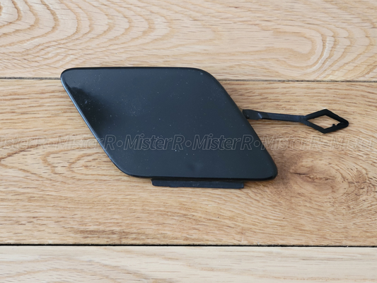 BMW F10 - 5 Series - Front Towing Eye Cover/Tow Hook Cap - Jet Black - Used OER - #51117332838