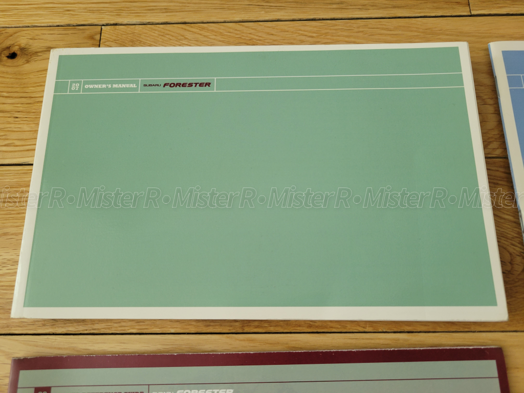 2007 Subaru Forester - Owner's Manual w/ Case & Extras - Original Equipment - #MSA5M0703A