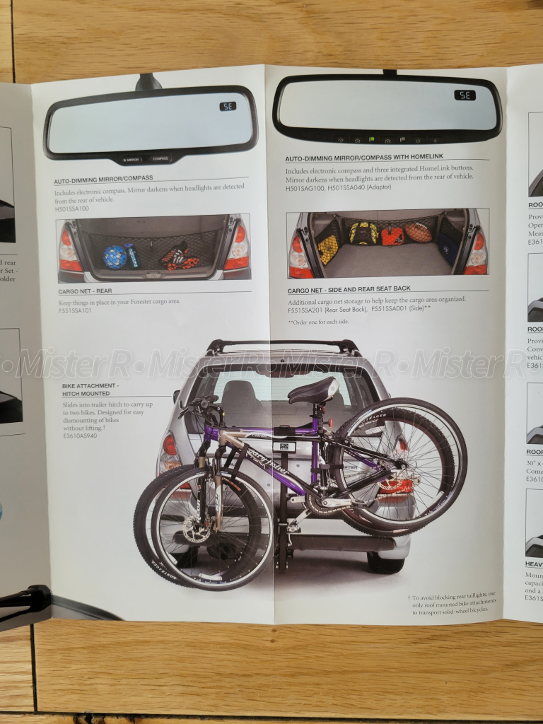 2007 Subaru Forester - Owner's Manual w/ Case & Extras - Original Equipment - #MSA5M0703A