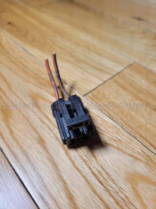 Ford 2-Pin Connector Pigtail Harness - Blower Motor - Used OE - #E6DB-14489-ALA
