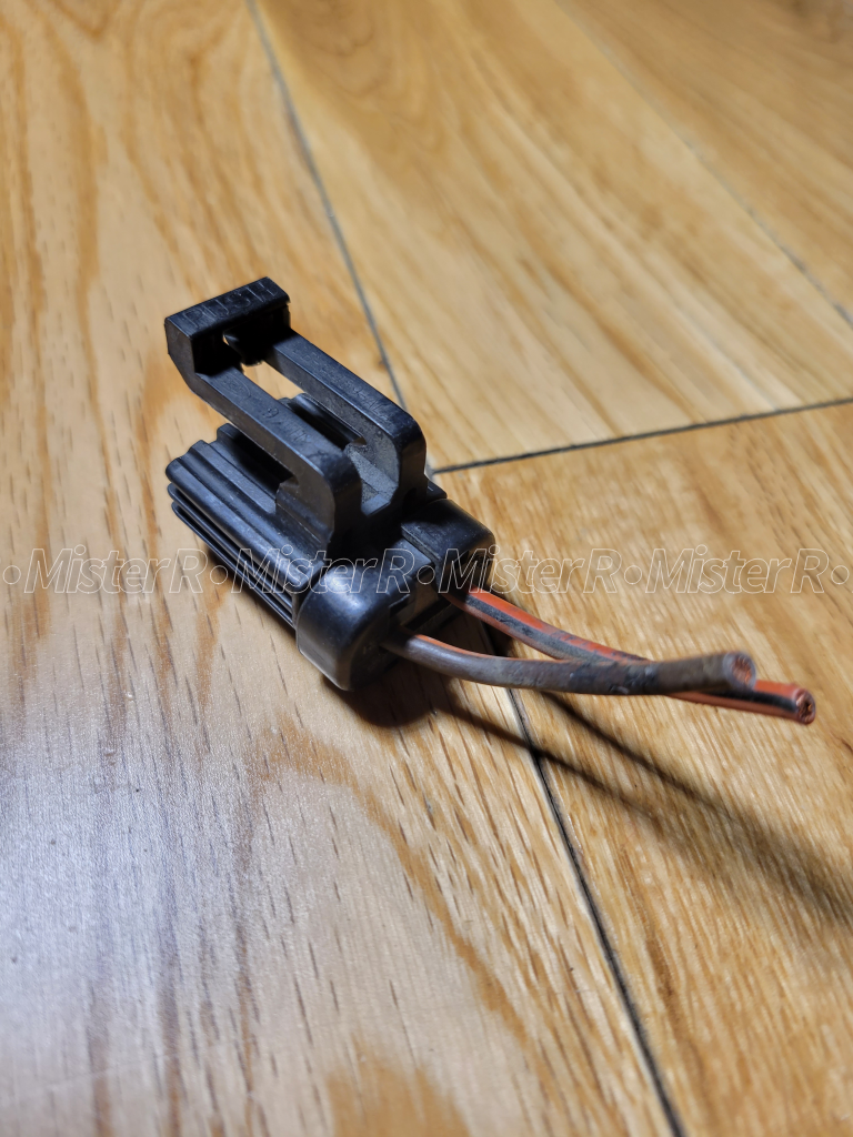 Ford 2-Pin Connector Pigtail Harness - Blower Motor - Used OE - #E6DB-14489-ALA