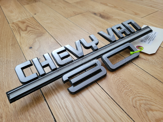 Chevrolet Van 30 - Fender Emblem - Chevy G10 G20 G30 - Used OE #14052243 (#14060365)