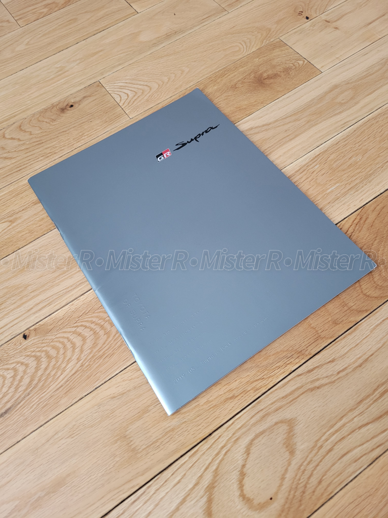 2019 Toyota GR Supra - Original JDM Sales Brochure/Catalog - MK5 MKV A90 A91 J29
