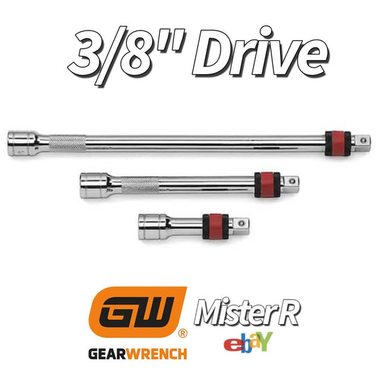 GEARWRENCH • 3/8" Drive • Locking Extension Set • 3/6/10 Inch • #812020