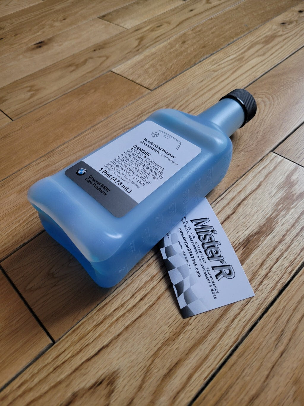 BMW Windshield Washer Fluid Concentrate ×3 • Genuine OE 473mL • #831922217023