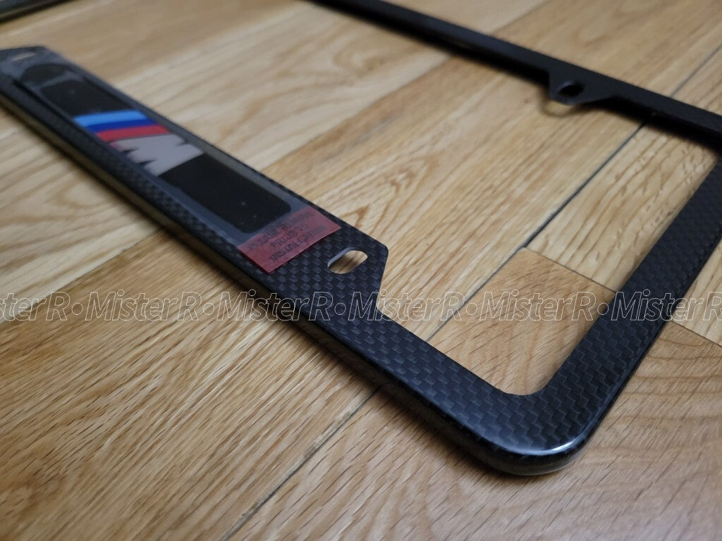 BMW • M Carbon Fiber License Plate Frame • Genuine OE • #821123484134